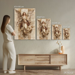 Dřevěný obraz na zeď - Anděl světla