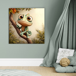 Detský obraz - Chameleón