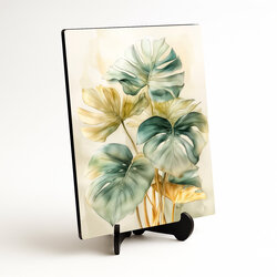 Botanical image of leaves - Monstera