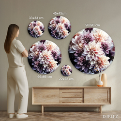 Floral Wall Art - Dahlia