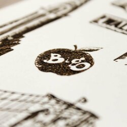 3D Wooden Wall Art - New York | White