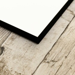 3d drevený gravírovaný obraz na stenu - Tiger | Biela