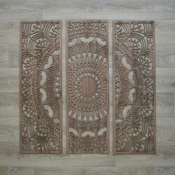 Najkrajšia mandala života - Viacdielny obraz | Dub tabakový