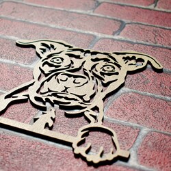 Drevená dekorácia na stenu - Staford | Dub Sonoma