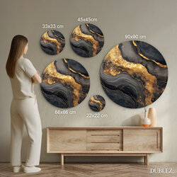 Design picture on wood - Golden Nobility