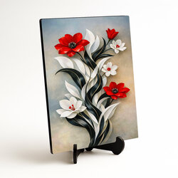 Obraz kvetov - Dotyk vintage štýlu