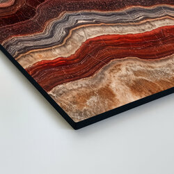 Wooden picture - Arabescato Orobico Rosso