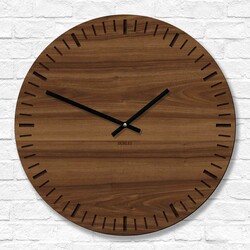 Nástenné hodiny z dreva - Zen | Orech