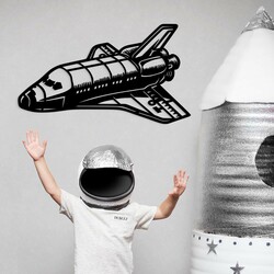 Obraz do chlapčenskej izby - Raketa | Čierna