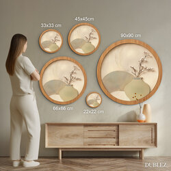 Circular zen image - Natural