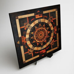 Square Mandala - Kalachakra