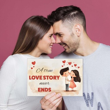 Romantic wall art as a gift for your girlfriend | DUBLEZ