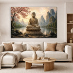 Farebný obraz na stenu - Buddha