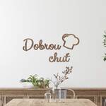Dřevěný nápis do kuchyně - Dobrou chuť