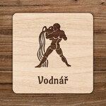 Podložka pod šálek - Znamení Vodnář