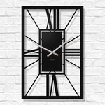 Wooden Roman Numeral Clock - Arch Deco