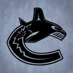 Hokejové logo na zeď - Vancouver Canucks