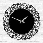 Ceas silențios de perete - Silver