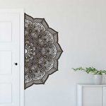 Decor perete living - Mandala abstractă 