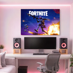 Farebný obraz na stenu - Fortnite