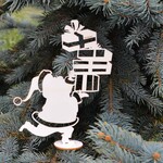 Santa Claus - Drevená postavička