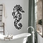 Geometrická dekorace na zeď - Mořský koník