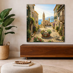 Image of a Mediterranean town - Sunny Beach