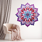 Mandala for the wall - Amethyst flower