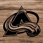 Hockey Logo on the Wall - Colorado Avalanche