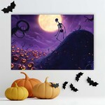 Halloween fali dekoráció - Kaszás