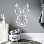 Decorațiune poligonală iepure
