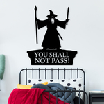 Dřevěný obraz Pána prstenů - Gandalf