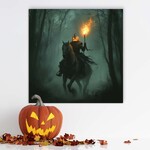 Halloween obraz - Bezhlavý jezdec
