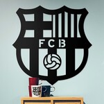 Dřevěné logo klubu - FC Barcelona