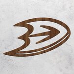 Hokejové logo na zeď - Anaheim Ducks