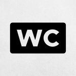 Fa ajtó jelzés - WC
