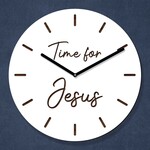 Ceas de perete creștin - Time for Jesus