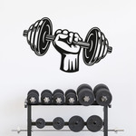 Cadou fitness - Decorațiune pentru perete - Halteră