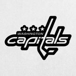 3D NHL logó a falra - Washington Capitals