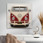 Drevený obraz - VW TYPE 2 • T1 • 1967