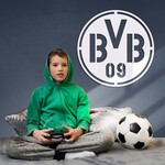 Dřevěné logo fotbalového klubu - BVB