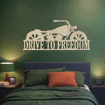 Vyrezávaný 3D obraz - DRIVE TO FREEDOM