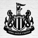 Nástenné logo klubu - Newcastle United F.C.