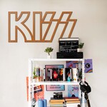 Tablou din lemn pentru perete - Logo KISS