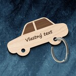 Kľúčenka s vlastným textom - Auto