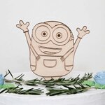 Dřevěná figurka na dort - Mimoň