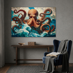 Festett kép fán - Kraken