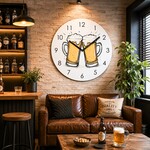 Nástenné hodiny - Čas na pivo