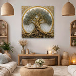 Art painting - Bohemian tree of life