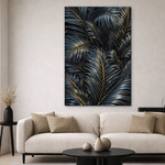 Tablou de design - Frunze de palmier luxoase